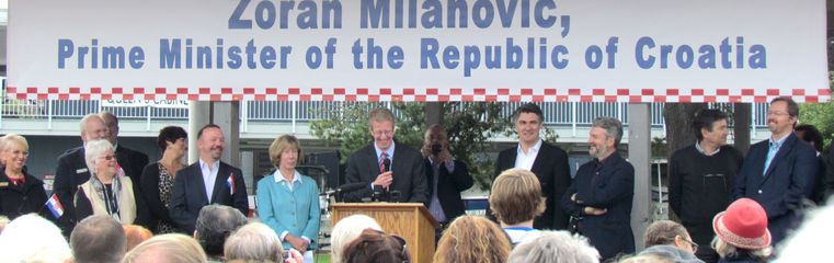 Community Leaders and Prime Minister of Croatia