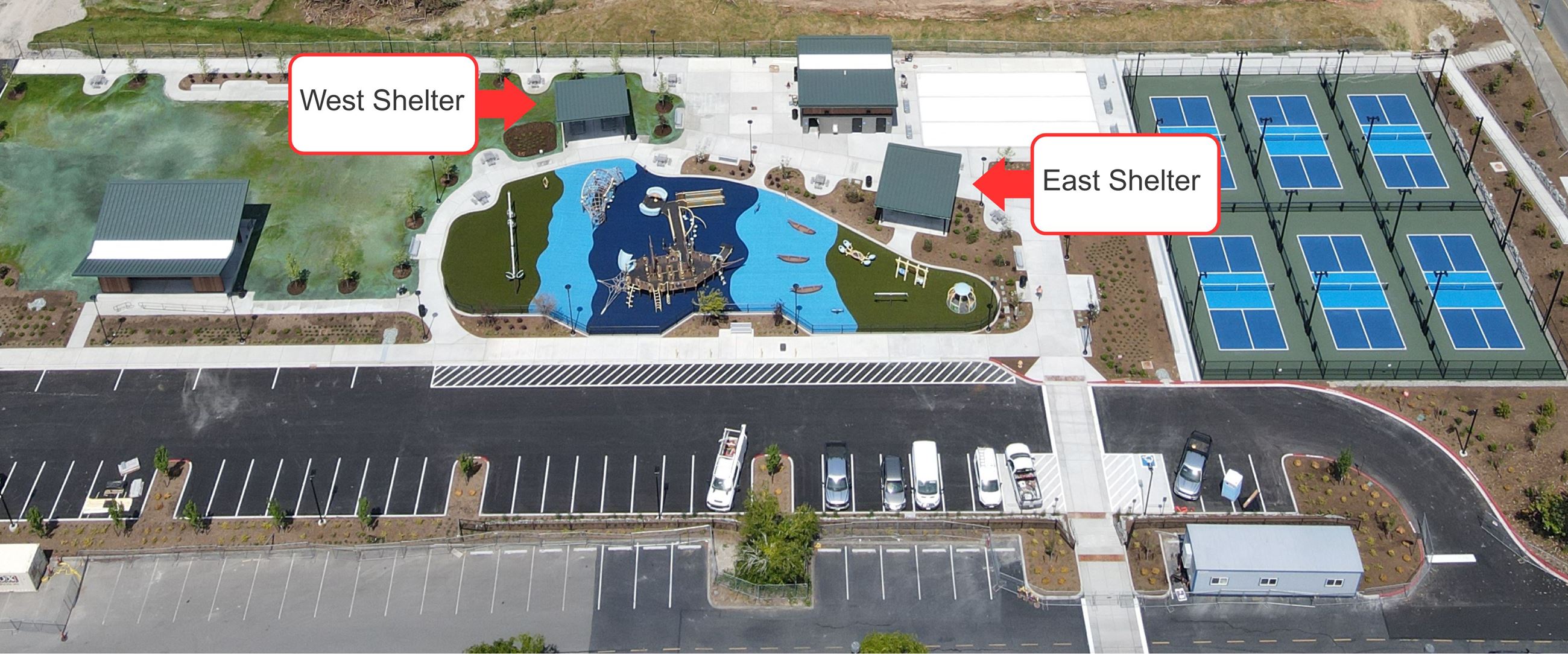 Doris Heritage shelters